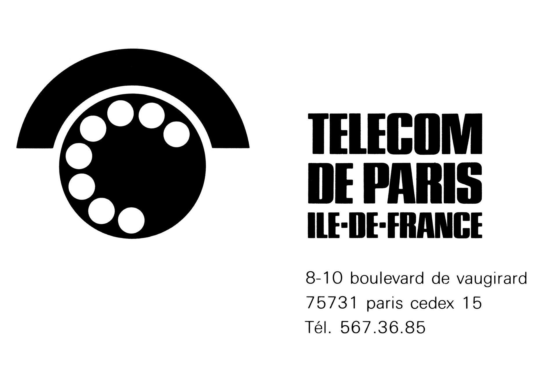 1974.09.09LogoTelecomDeParisNum74.80A