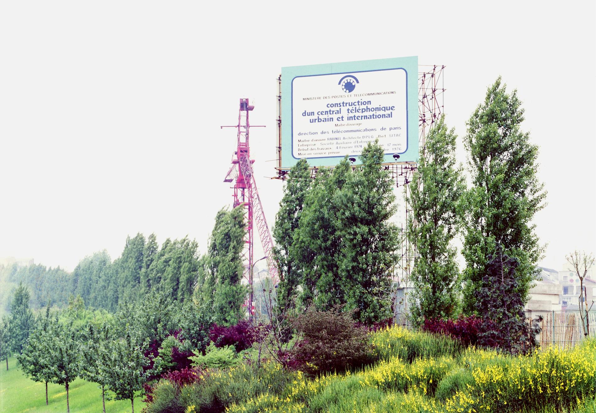 1974PanneauChantierCentralBagnolet